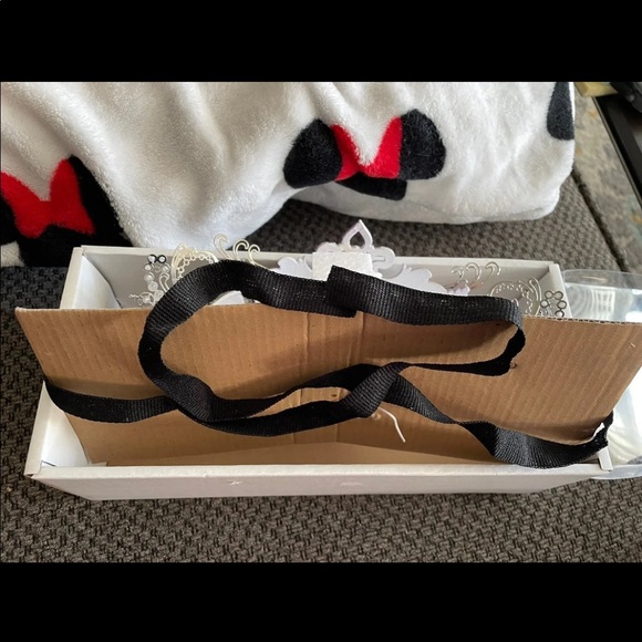 Purple and Silver Masquerade Mask - Picture 3 of 4